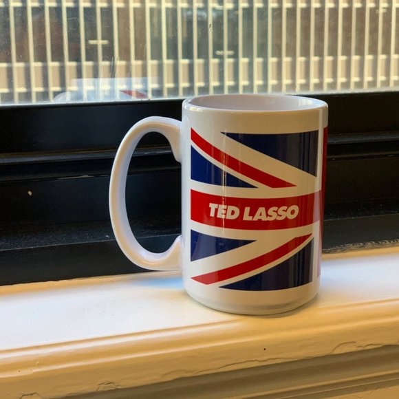 Ted Lasso Union Jack Coffee Mug RARE - Picture 1 of 2